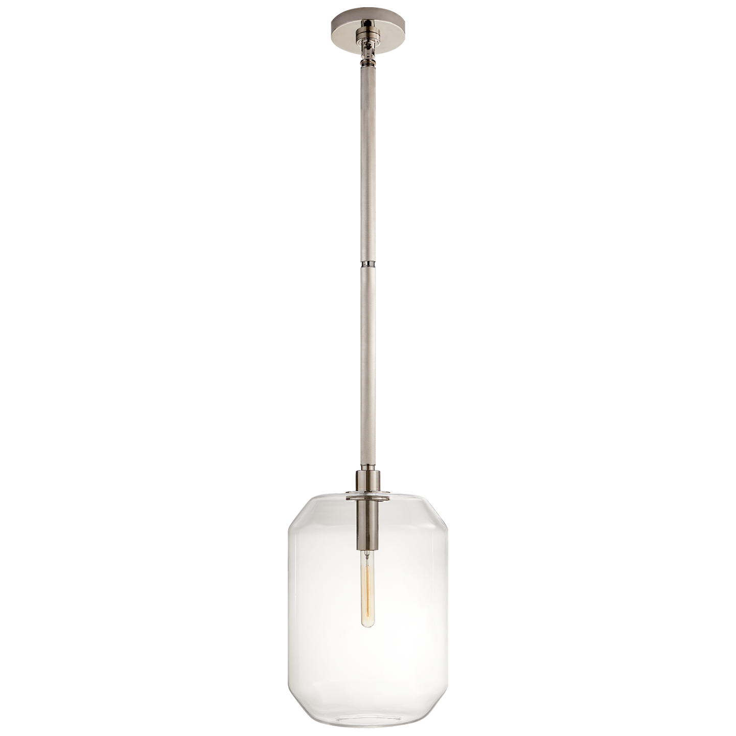 Barrett Medium Nickel Pendant Light