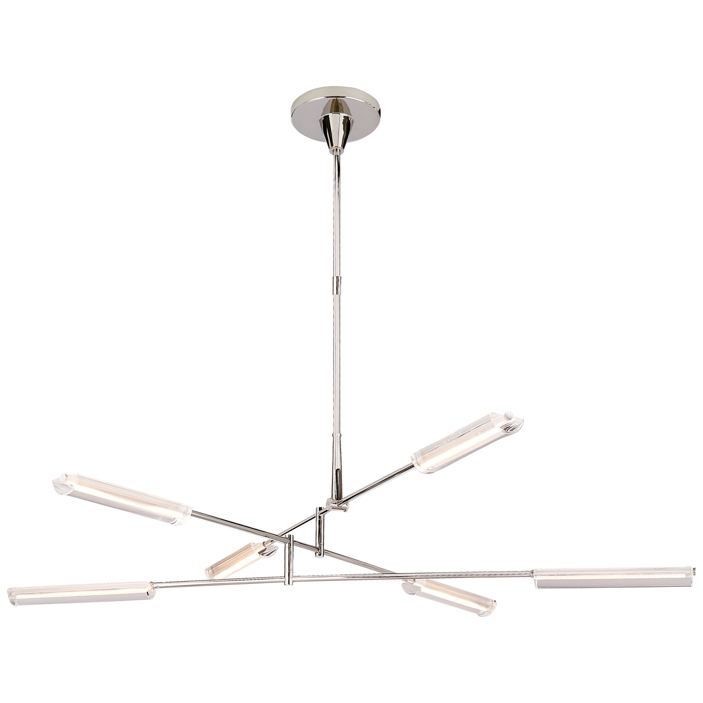 Daley Large Nickel Chandelier