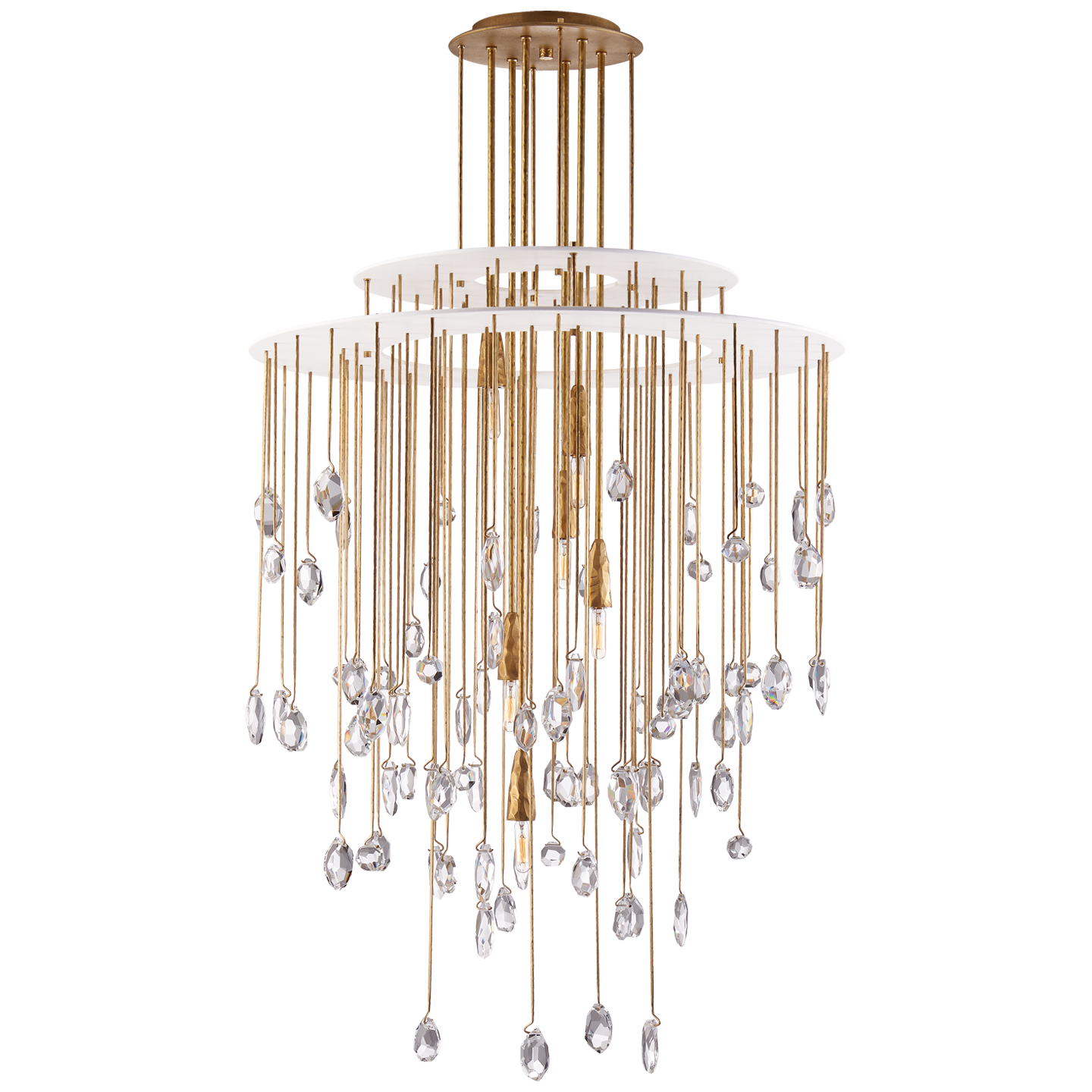 Hailee Medium Brass Chandelier