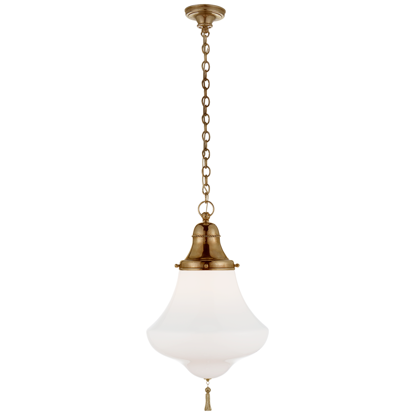 Xavier Small Brass Pendant Lamp