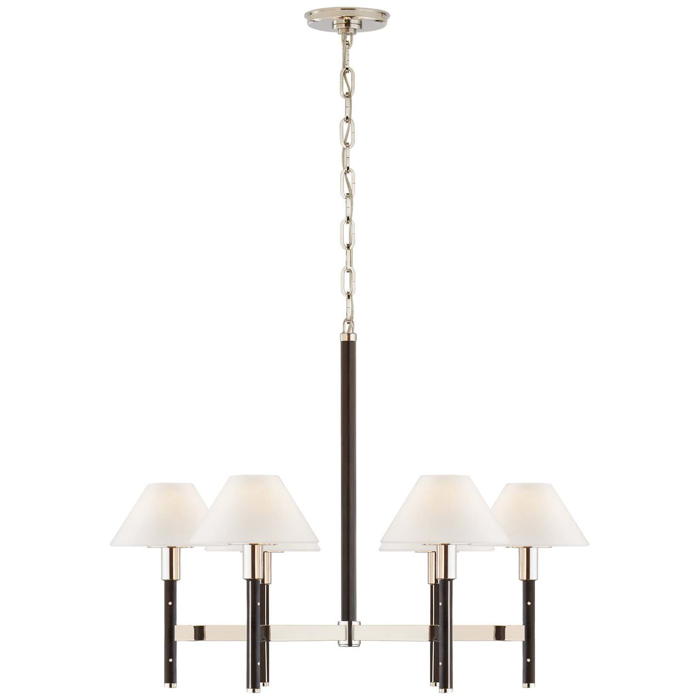 Radford Medium Nickel Chandelier