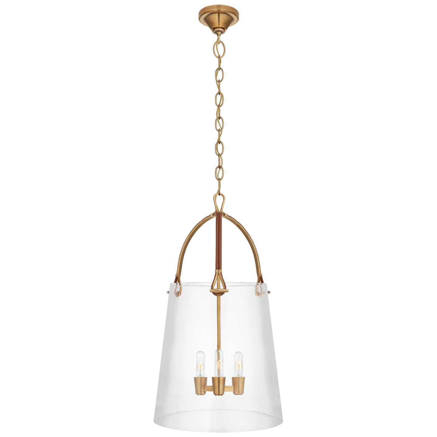 Julian Pendant Large Brass