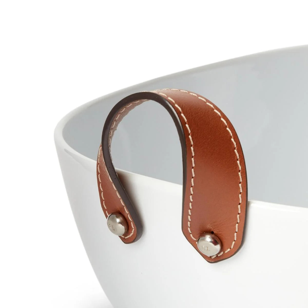 Wyatt Saddle Porcelain Salad Bowl