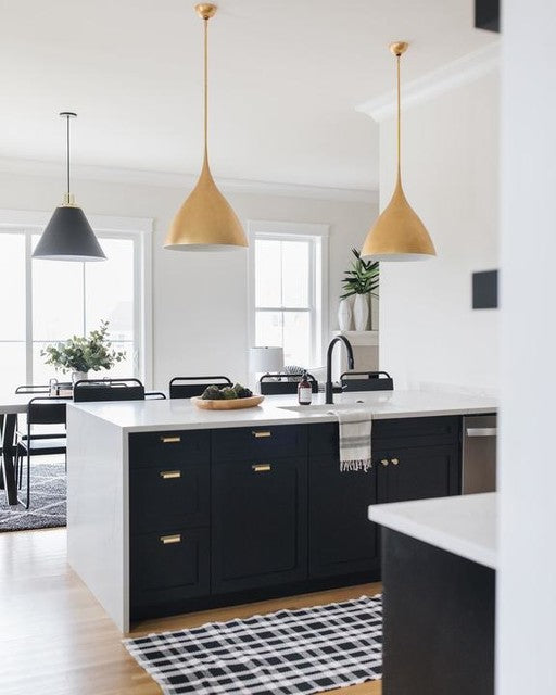 Suspension Agnes Medium Doré