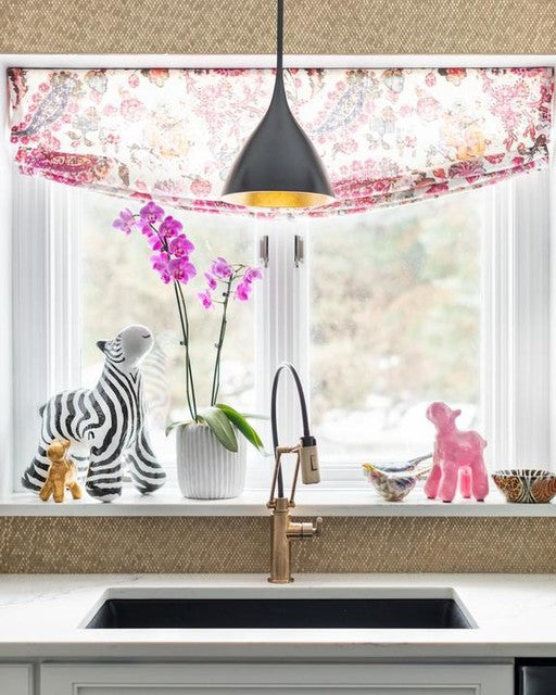 Suspension Agnes Small Noir Mat