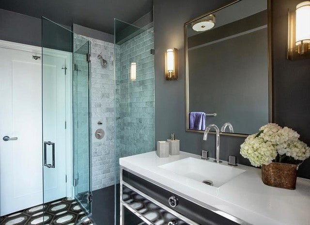 Plafonnier Allen Small Rond Nickel