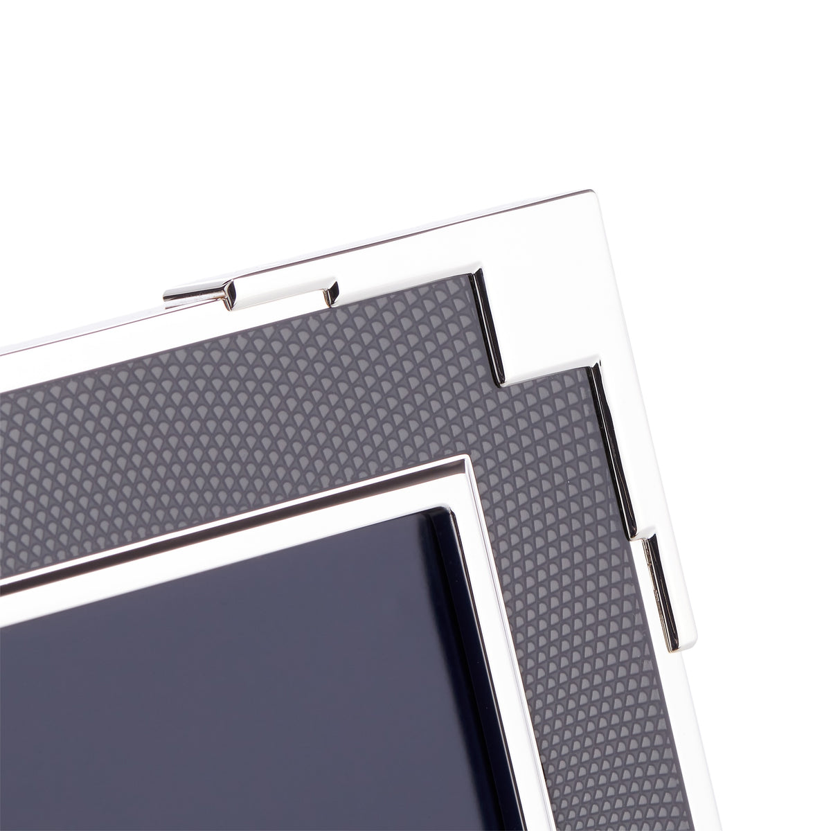 Grafton Silver/Black Photo Frame