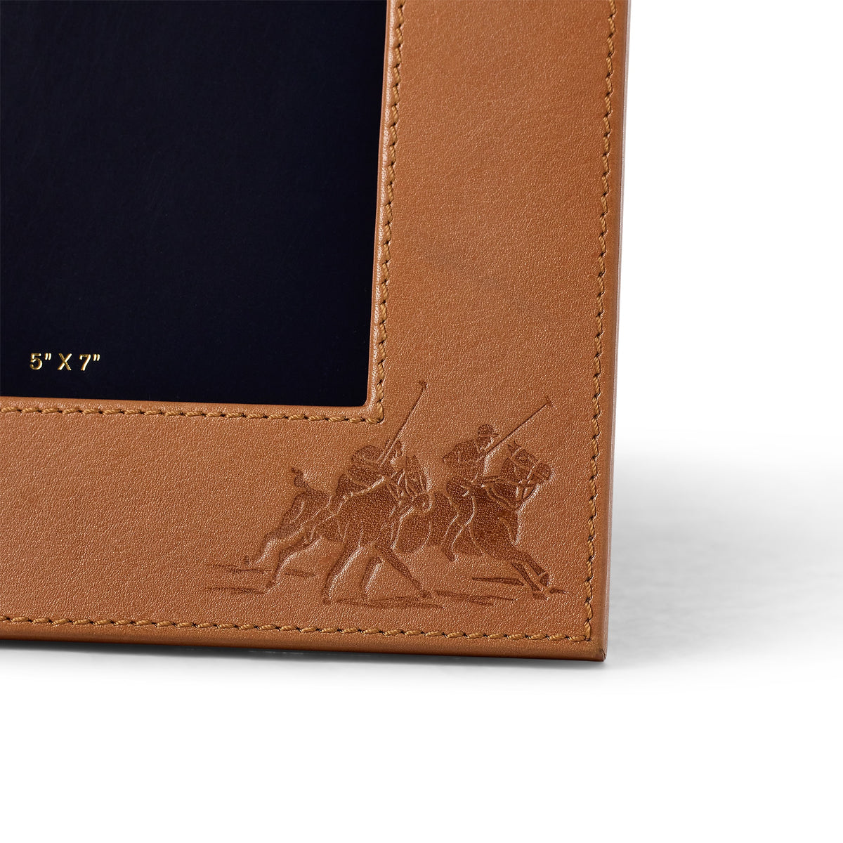 Garrett Saddle Leather Photo Frame