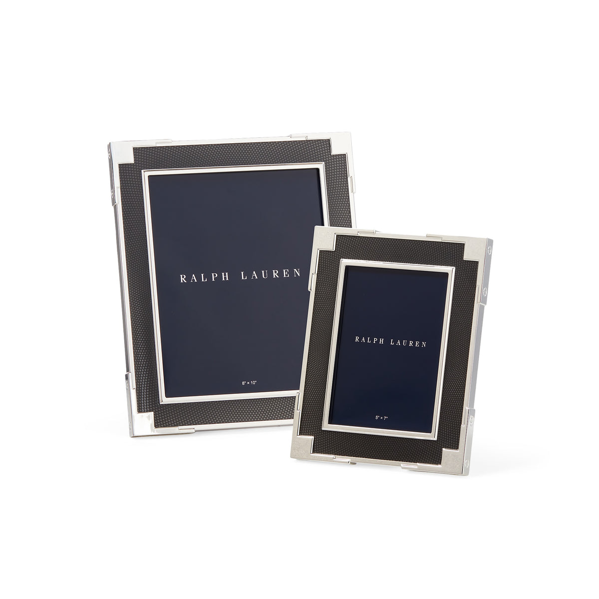 Grafton Silver/Black Photo Frame
