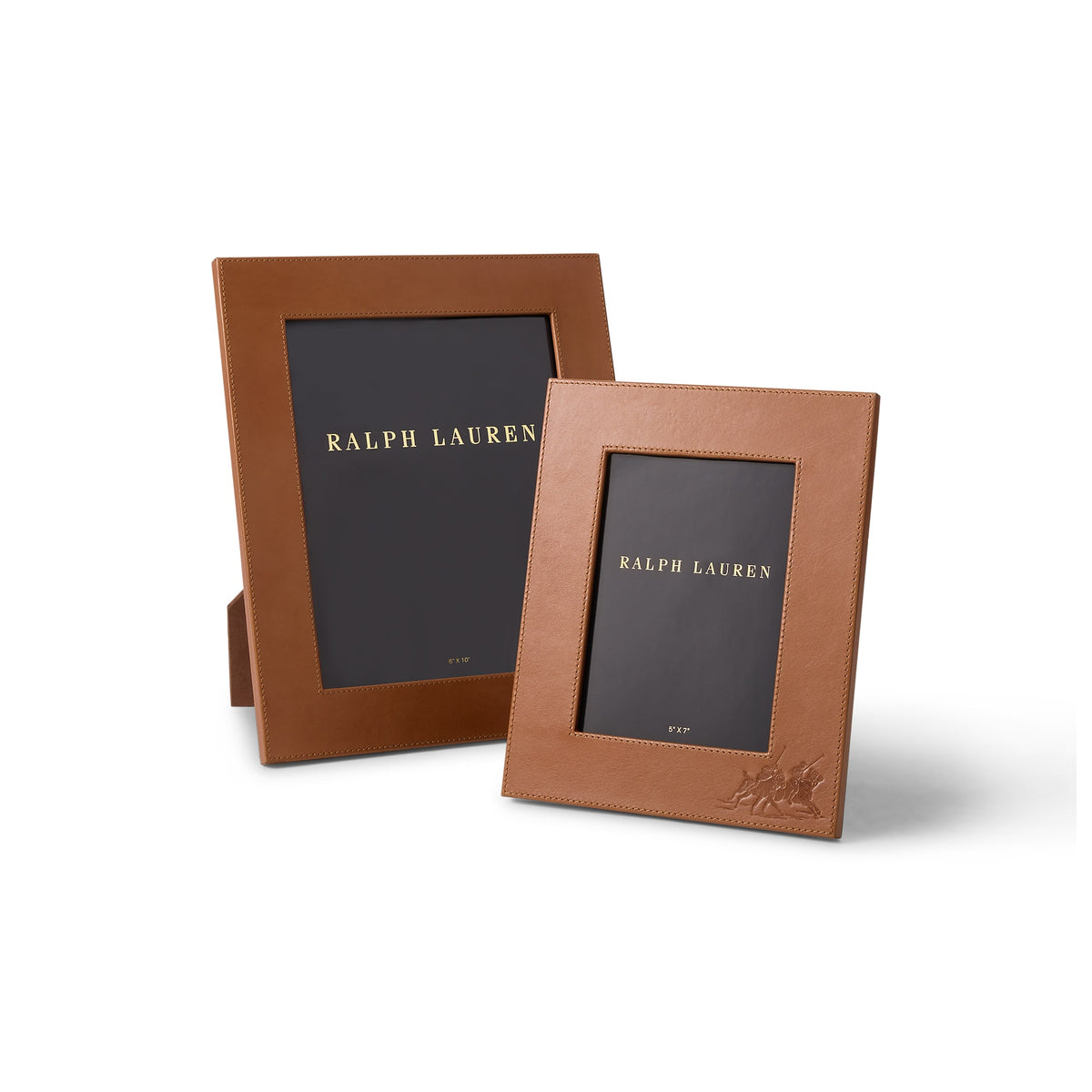 Garrett Saddle Leather Photo Frame