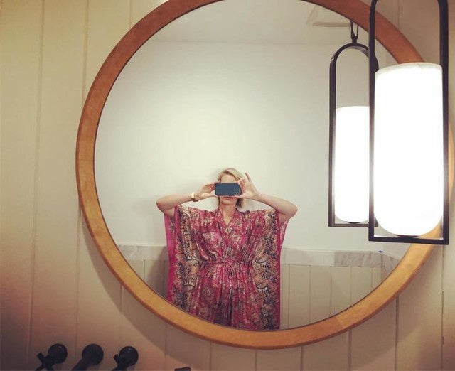 Melange längliche Pendelleuchte, klein, Bronze