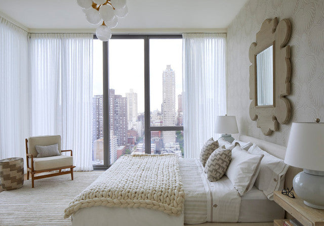 Lampe Carter Small Grès Blanc