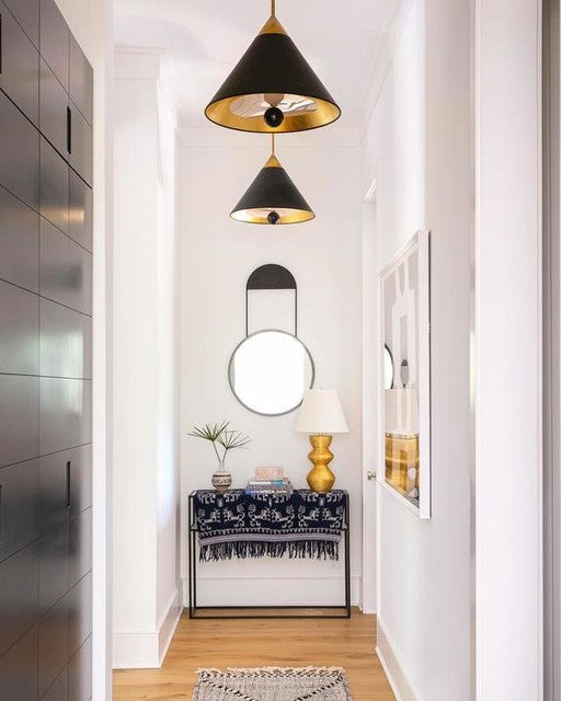 Suspension Cleo Medium Noir