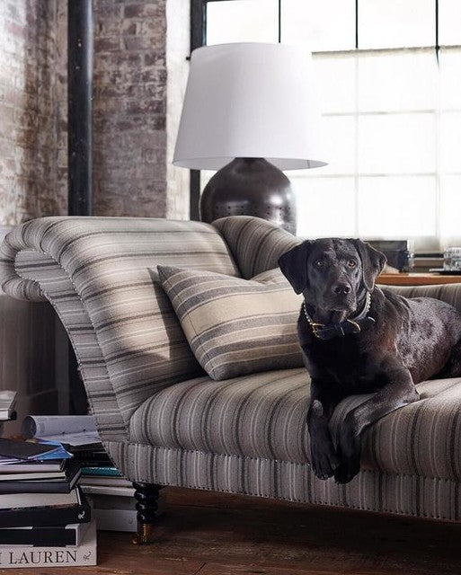 Lampe Halifax Large Céramique Noire