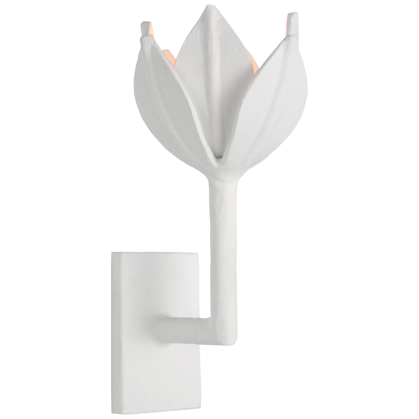 Applique Alberto Small Plâtre blanc