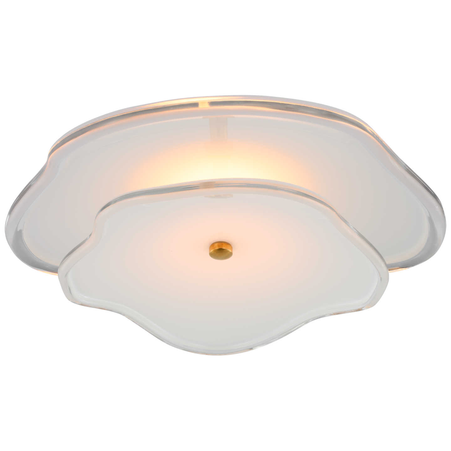 Plafonnier Leighton 14 Layered Laiton