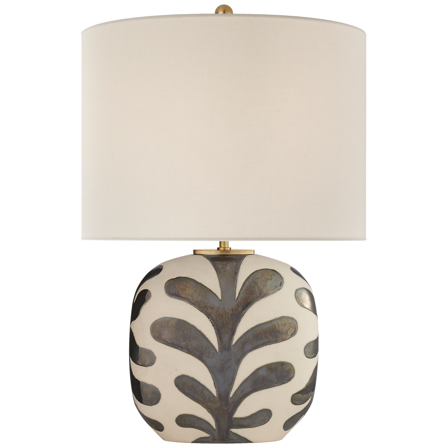 Parkwood Mittelgroße Tischlampe Black Pearl