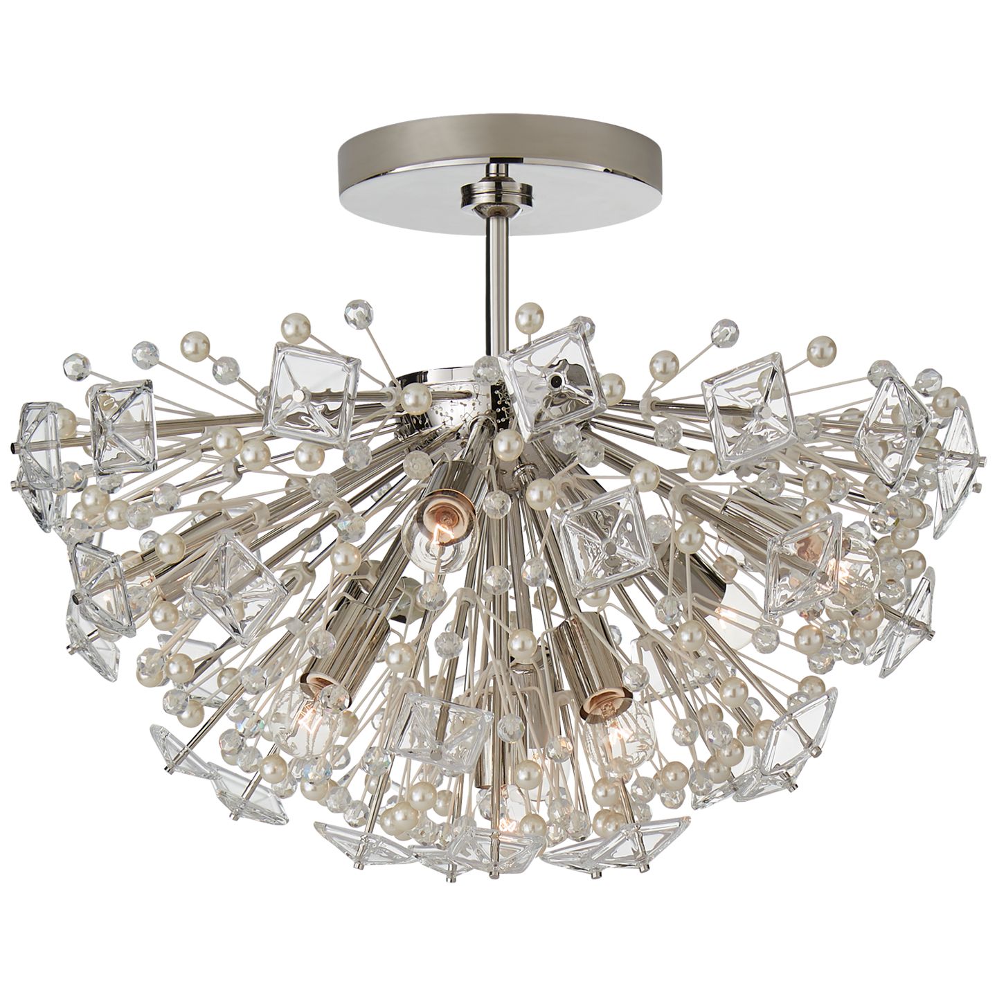 Plafonnier Dickinson Medium Nickel