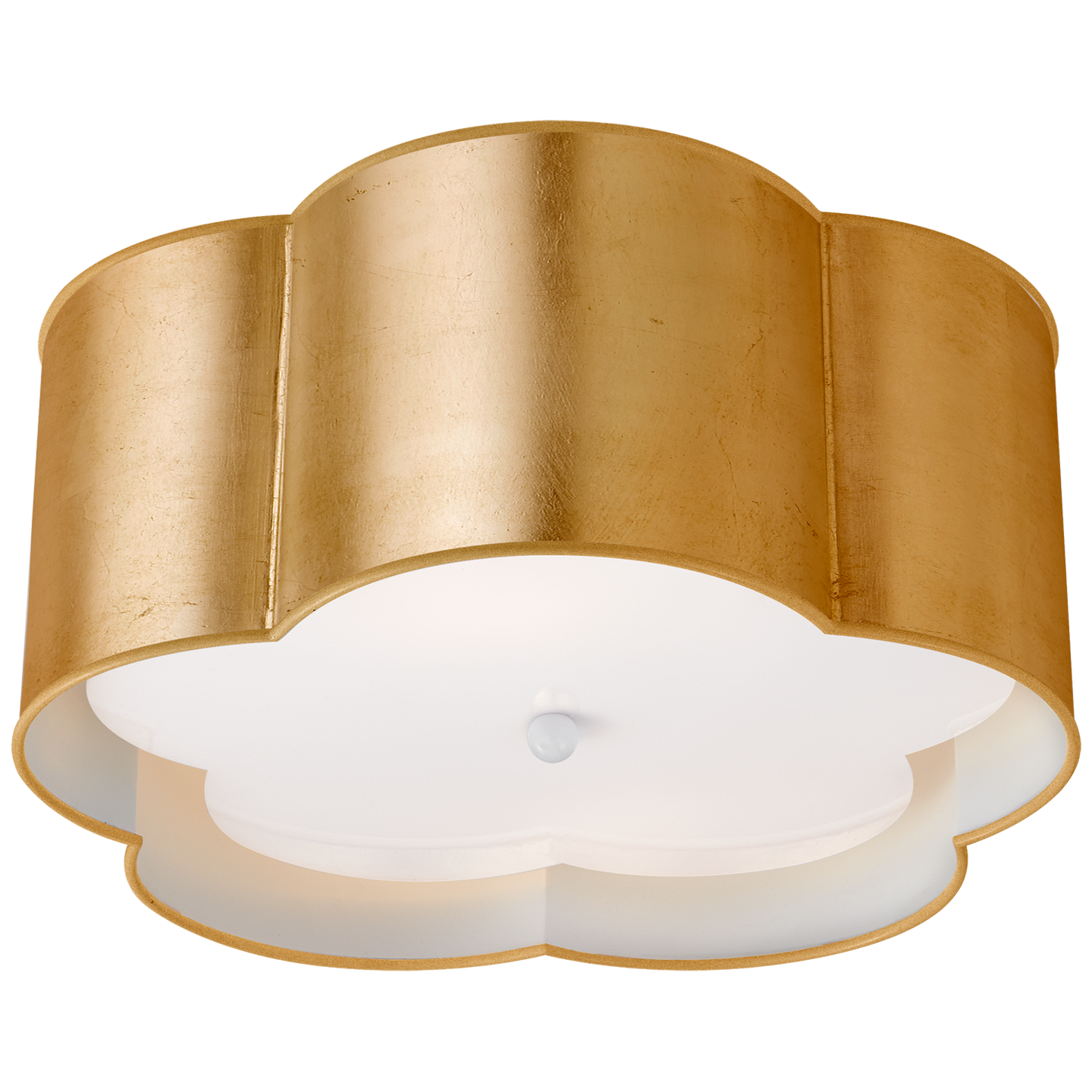 Bryce Medium Deckenleuchte Gold / Acryl