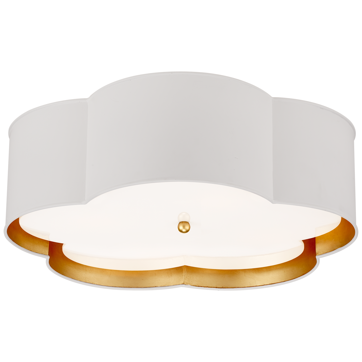 Plafonnier Bryce Large Plâtre / Acrylique