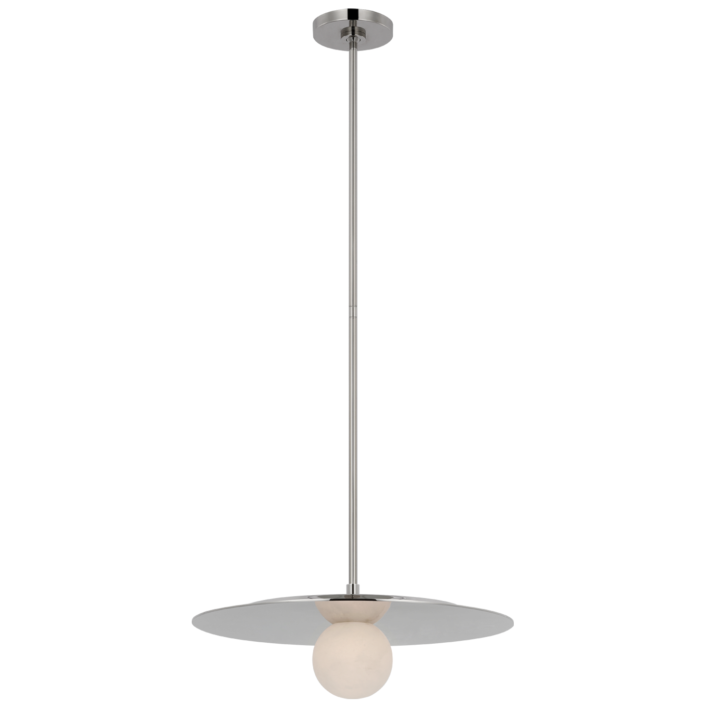 Suspension Pertica 18'' Nickel Albâtre