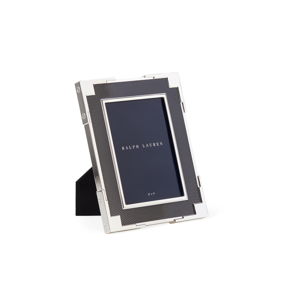 Grafton Silver/Black Photo Frame