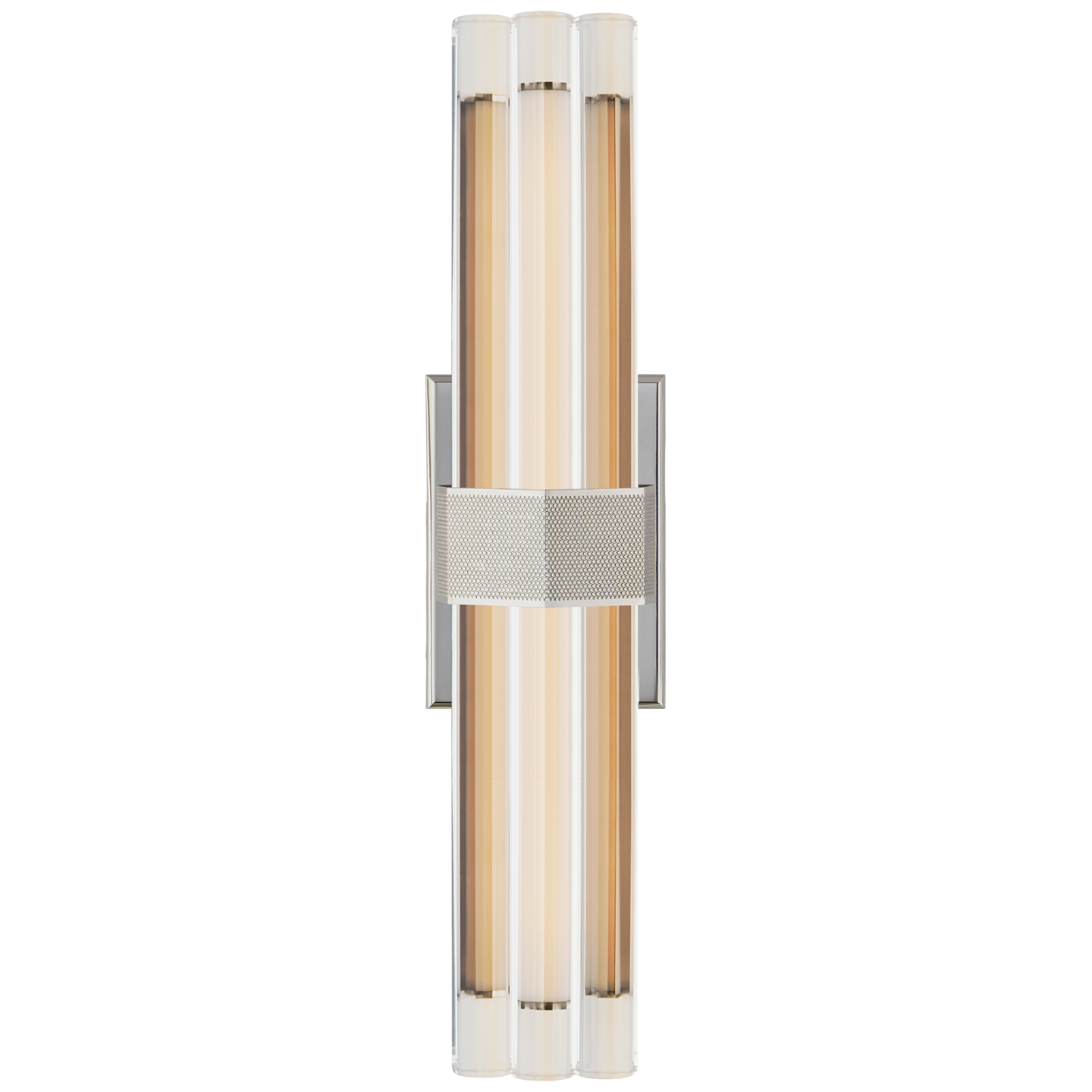 Applique Fascio 18'' Nickel Cristal