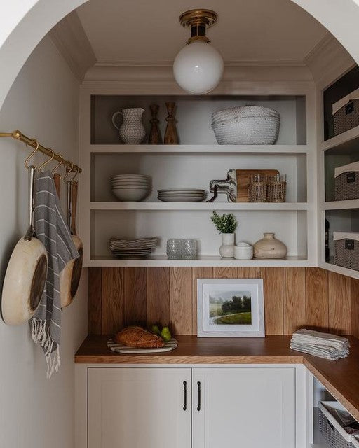 McCarren Kleine Deckenleuchte aus Messing