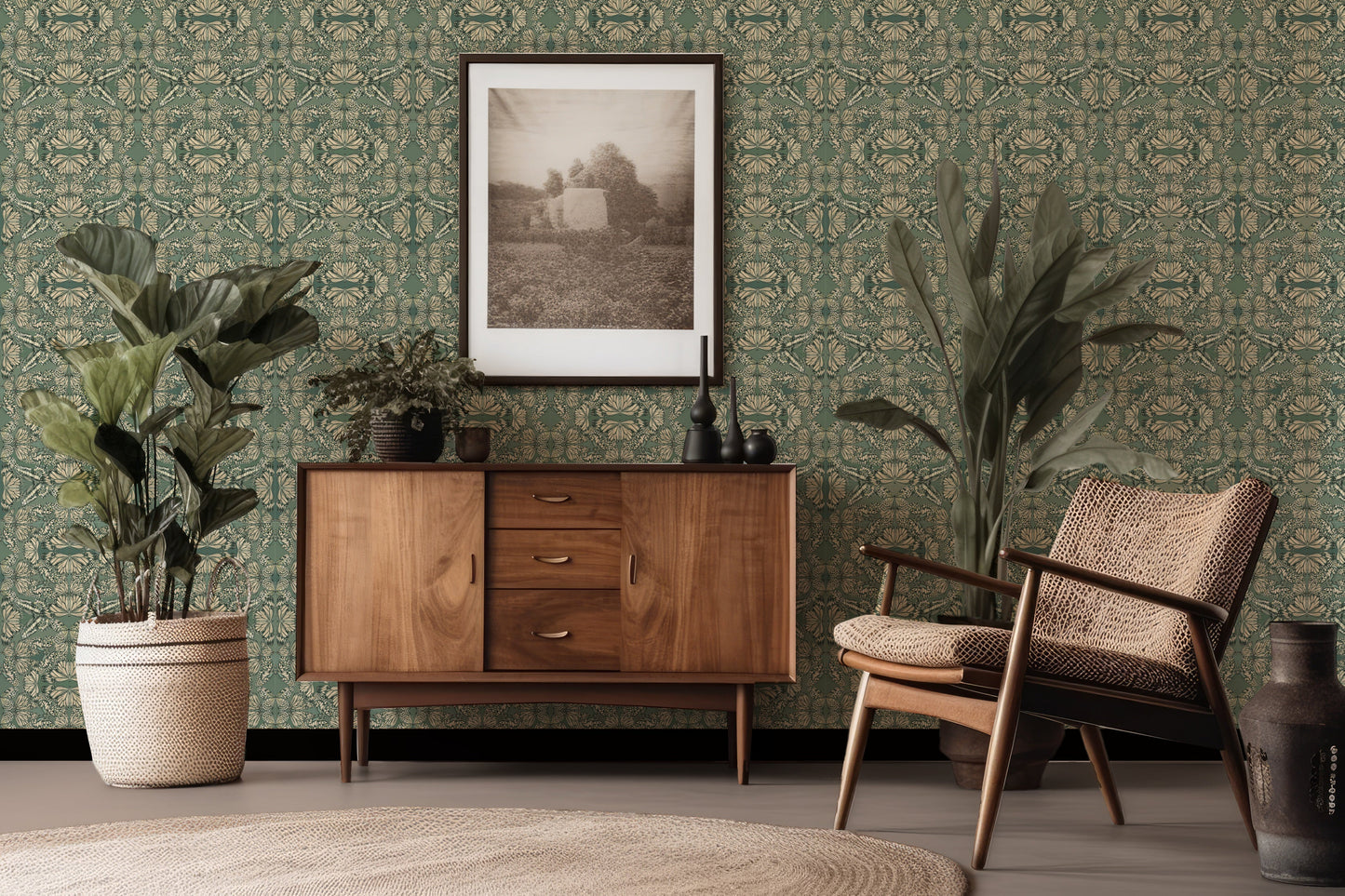 PAPILIO Green Wallpaper