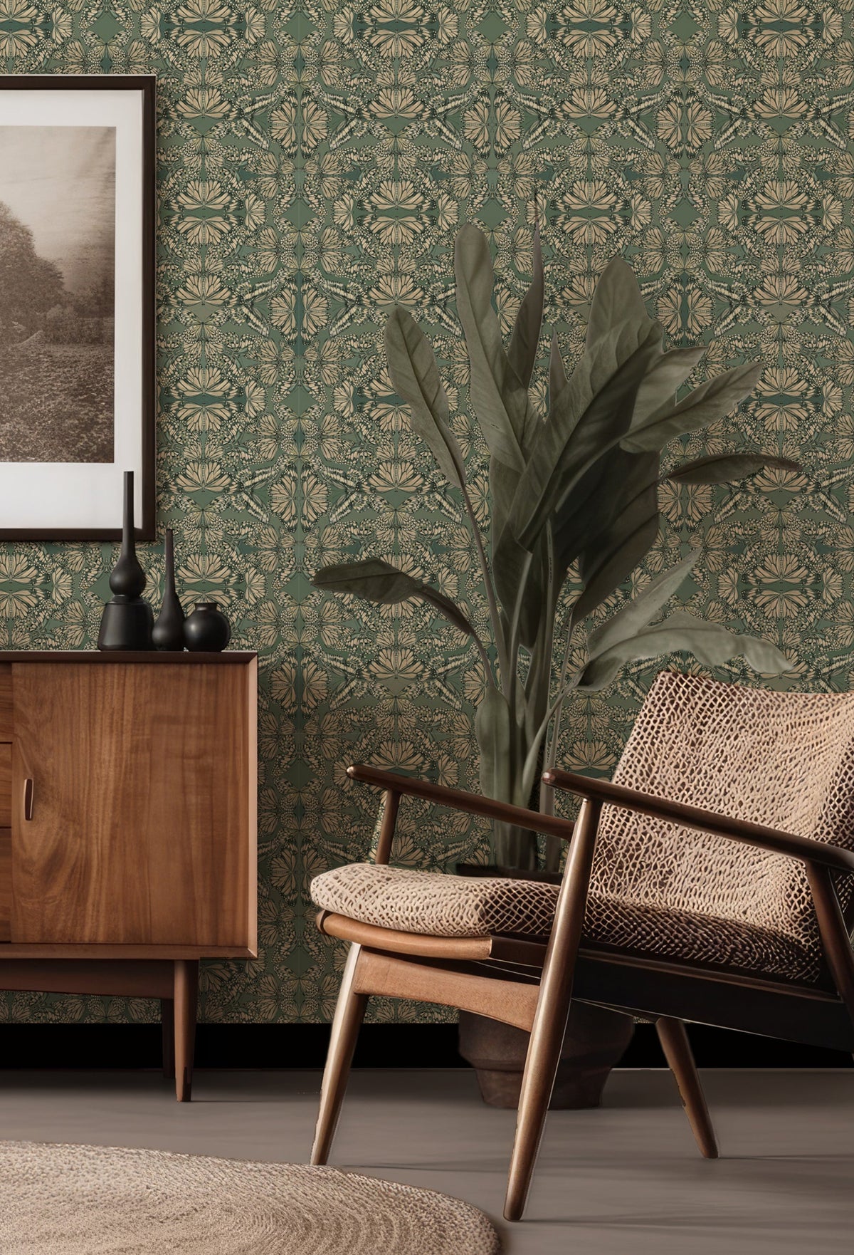 PAPILIO Green Wallpaper