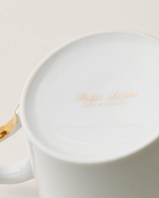 Taza y Platillo Wilshire Dorado