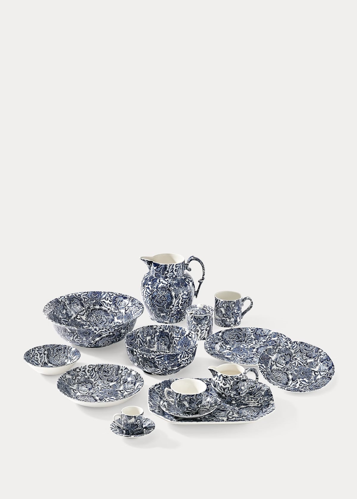 Piatto fondo Faded Peony