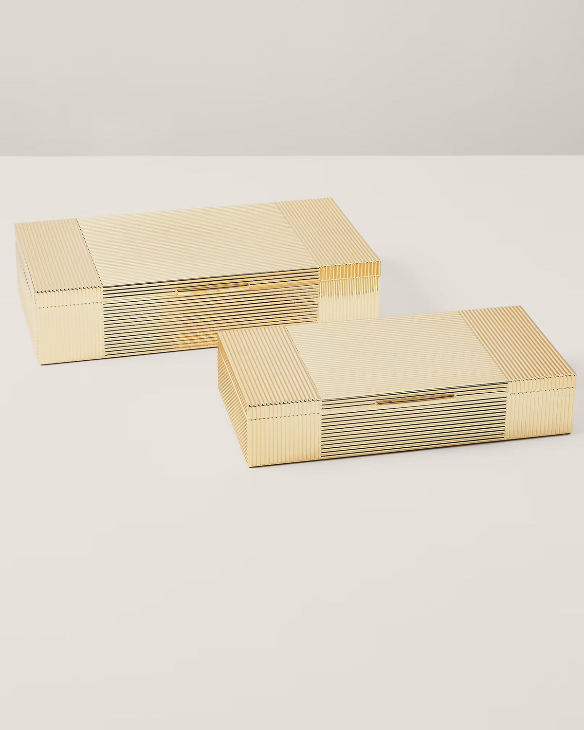Luke brass-plated box