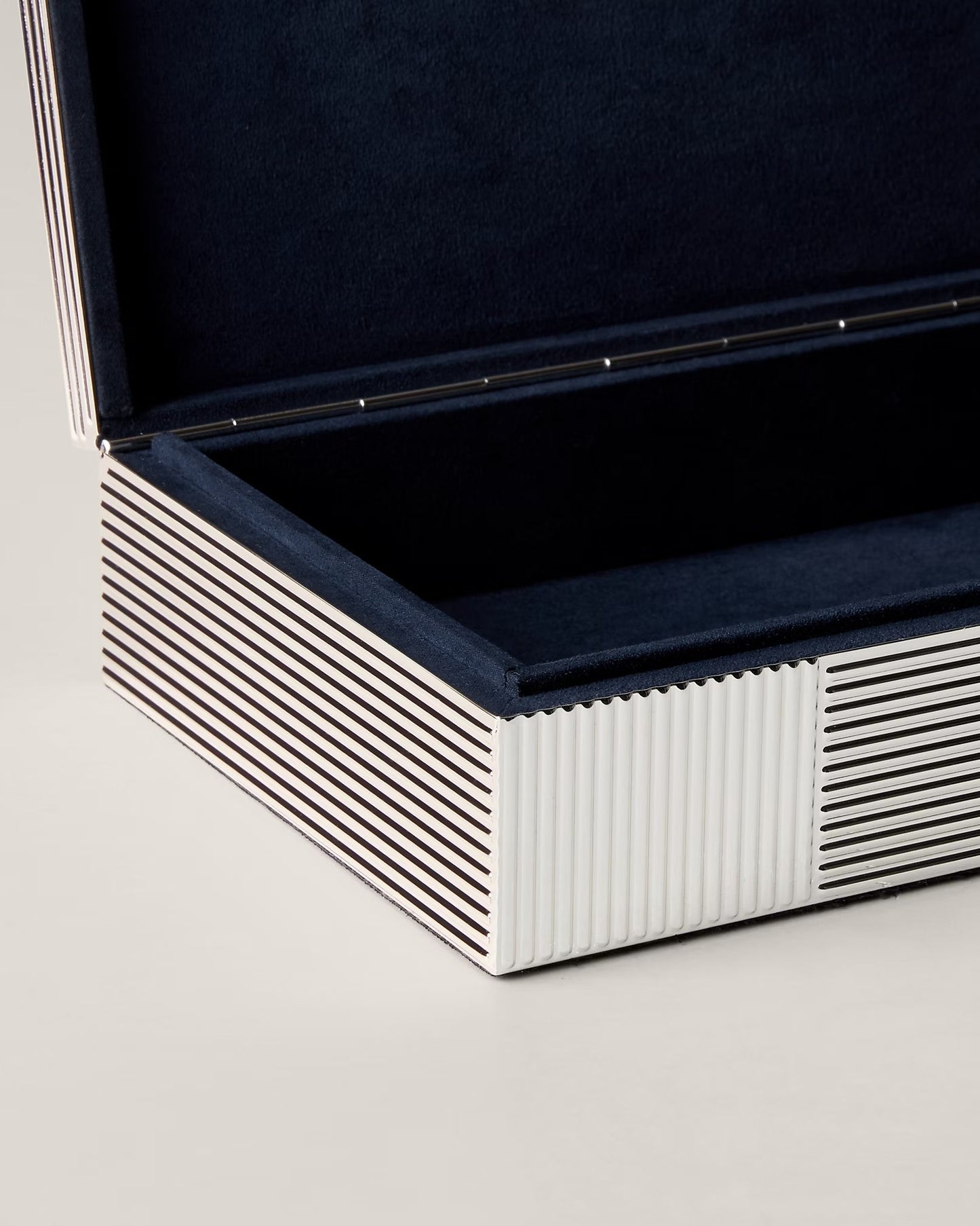 Boîte Luke plaqué argent