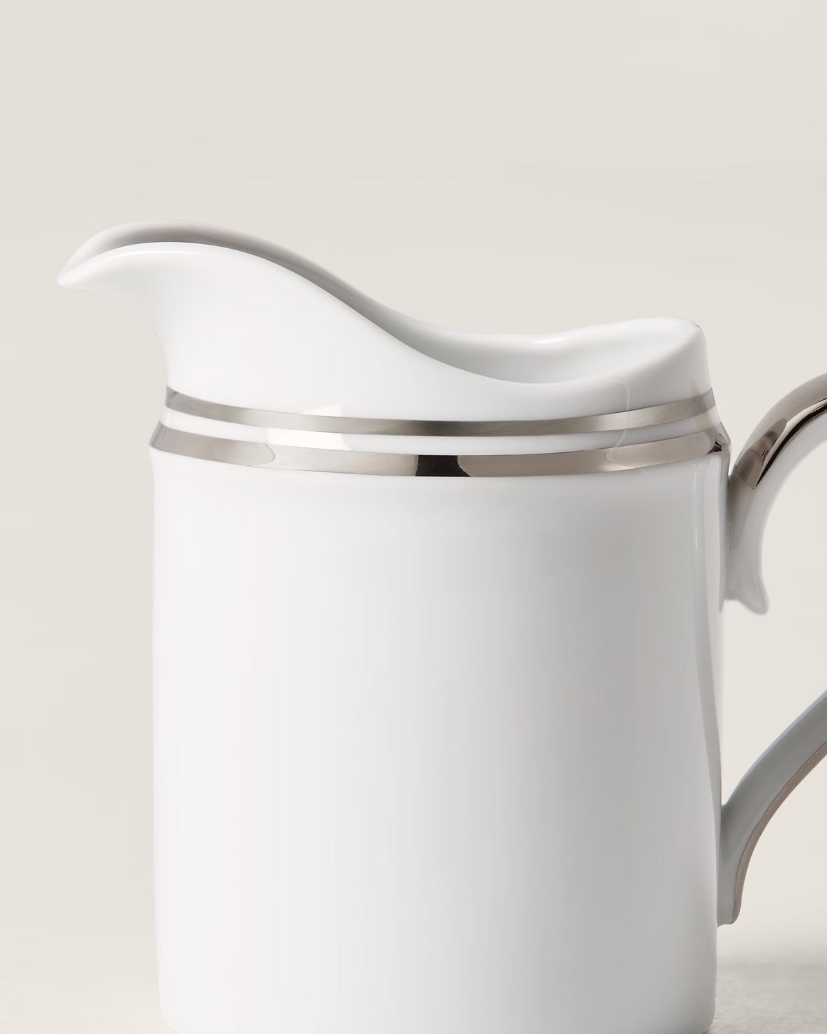 威尔希尔铂金银色奶油器套装