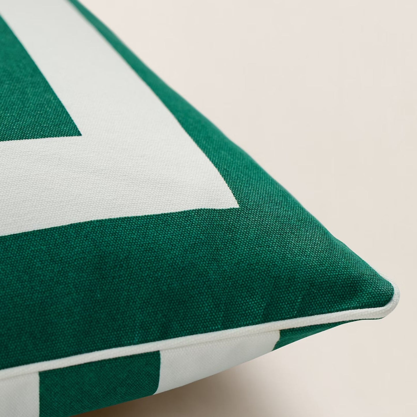 Coussin Holton Green White