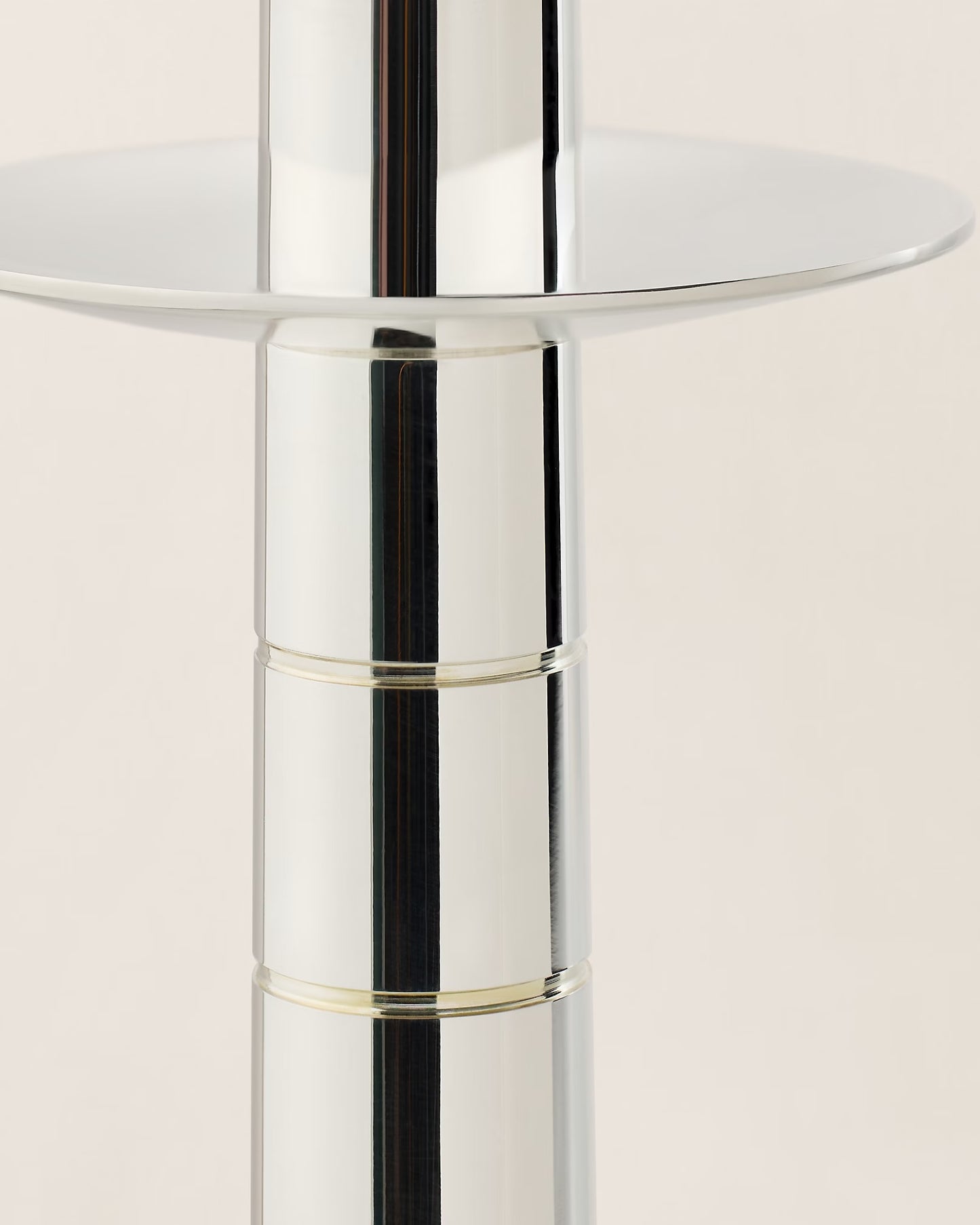 Leigh Black Crystal Votive Candle Holder