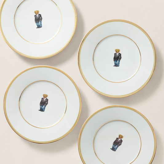 Assiettes Wilshire Tuxedo Bear Ralph Lauren Home