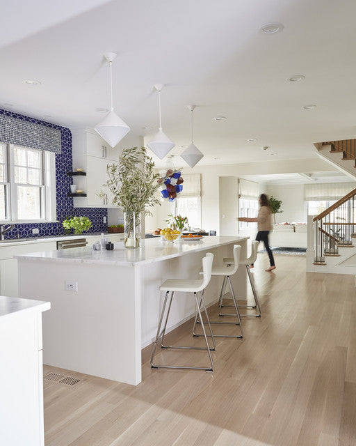 Suspension Sarnen Medium Blanc Mat