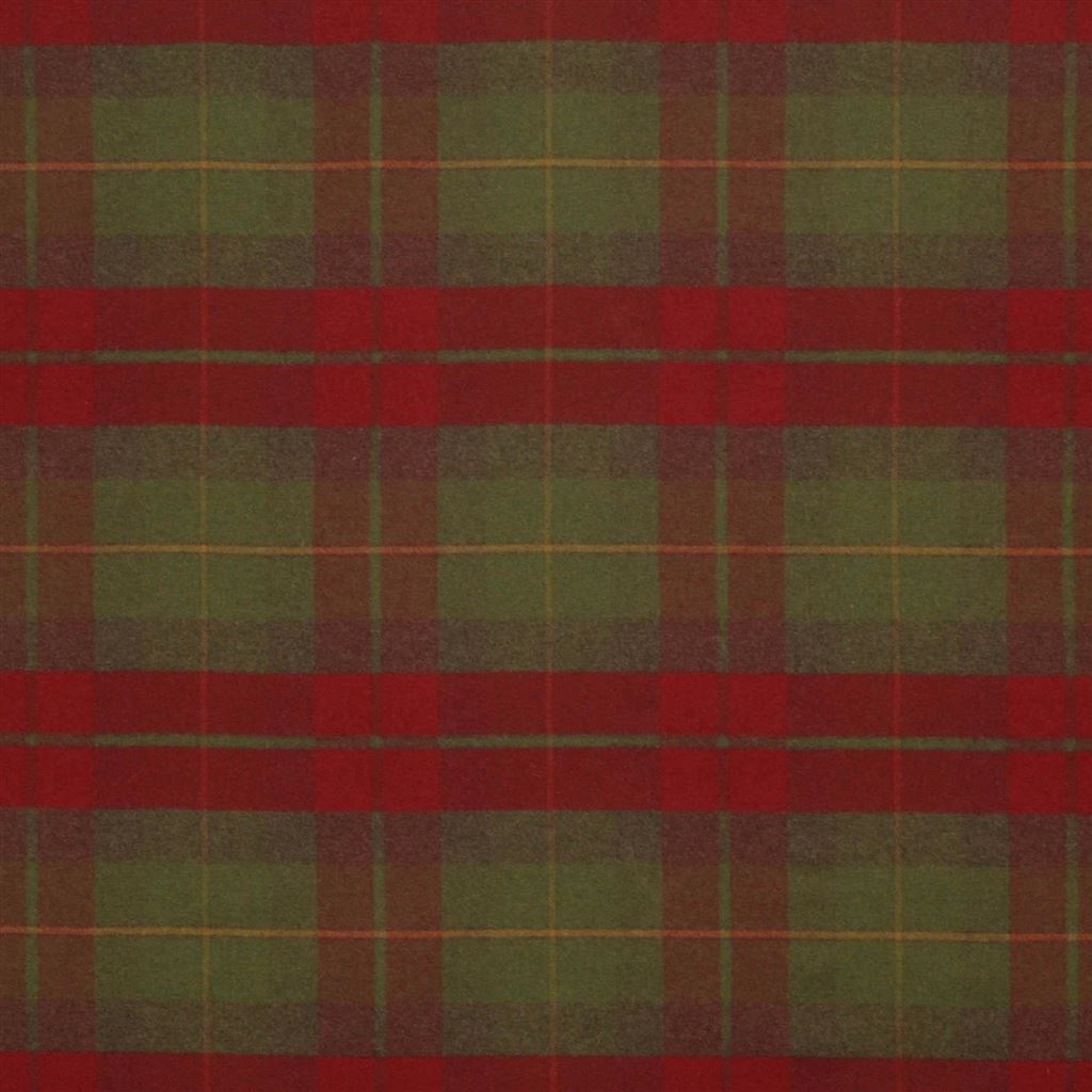 Coach Road Tartan - Crimson