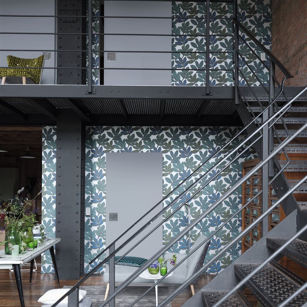 Tanjore Cobalt Wallpaper