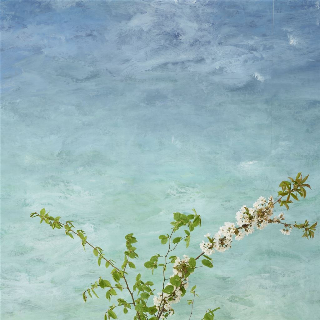 Chettinad Delft Wallpaper