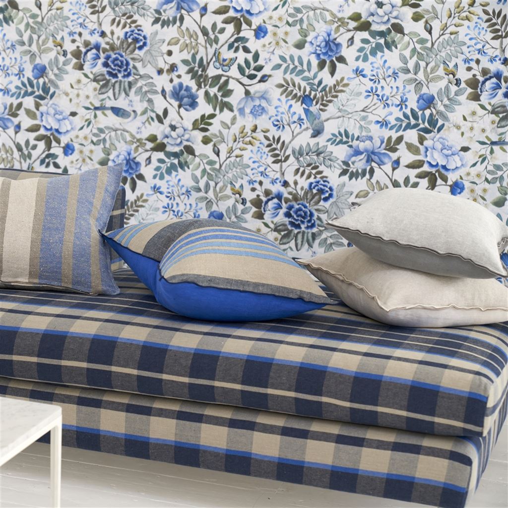 Brera Piazza Cobalt Fabric