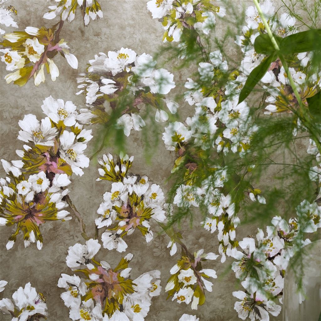 Papier Peint Fleur D Assam Copper