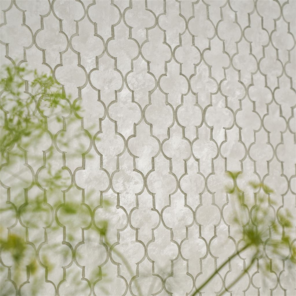 Papier Peint Pergola Trellis Stone