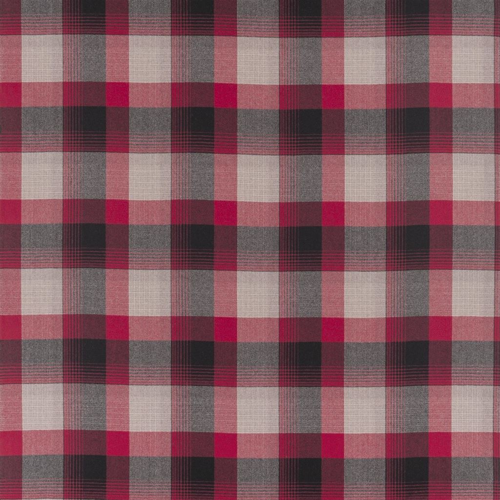 Market Street Plaid - Cardinal