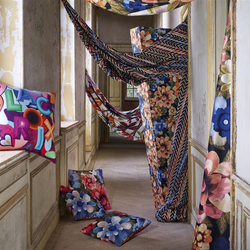 Tissu Jaipur Stripe Azur