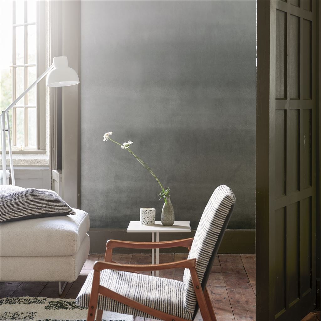 Shoshi Graphite Wallpaper