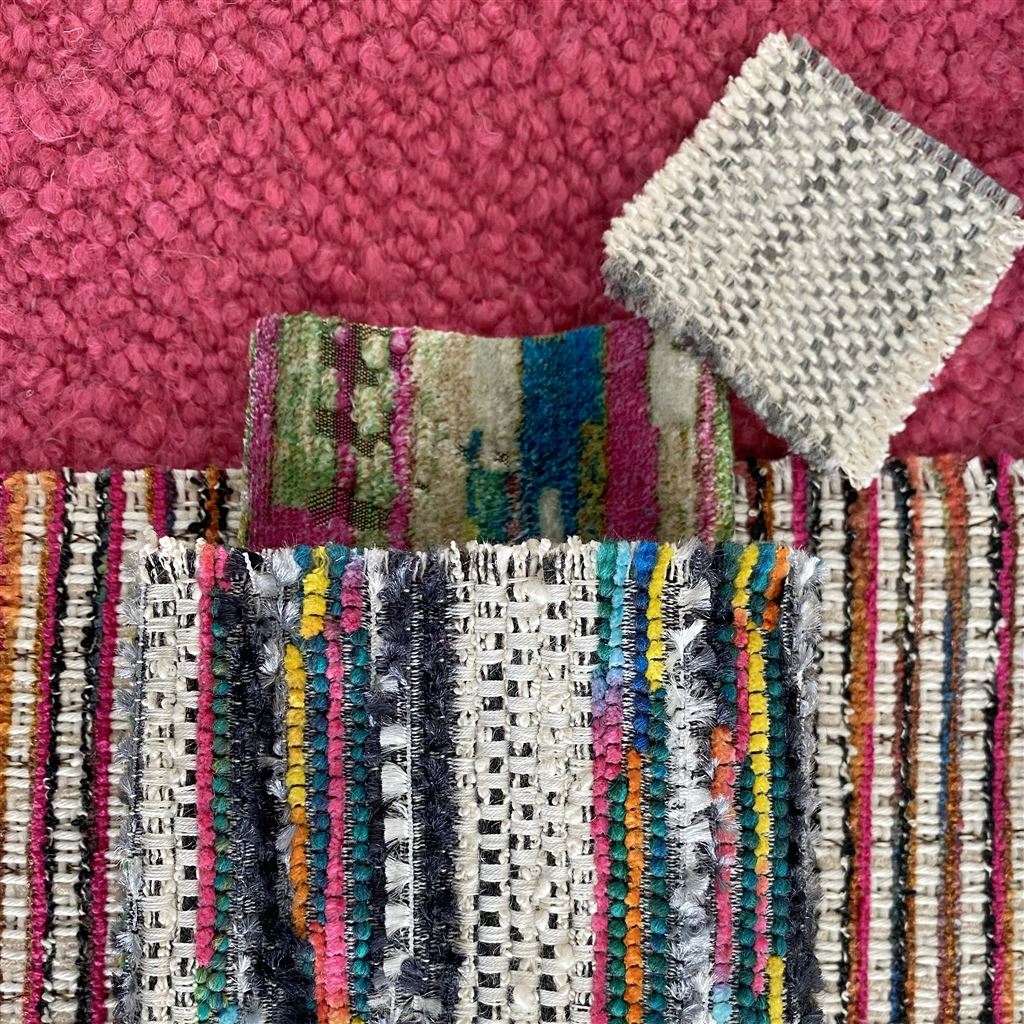 Touzan Fabric Fuchsia