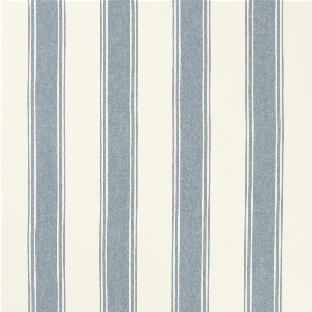Danvers Stripe - Chambray/cream